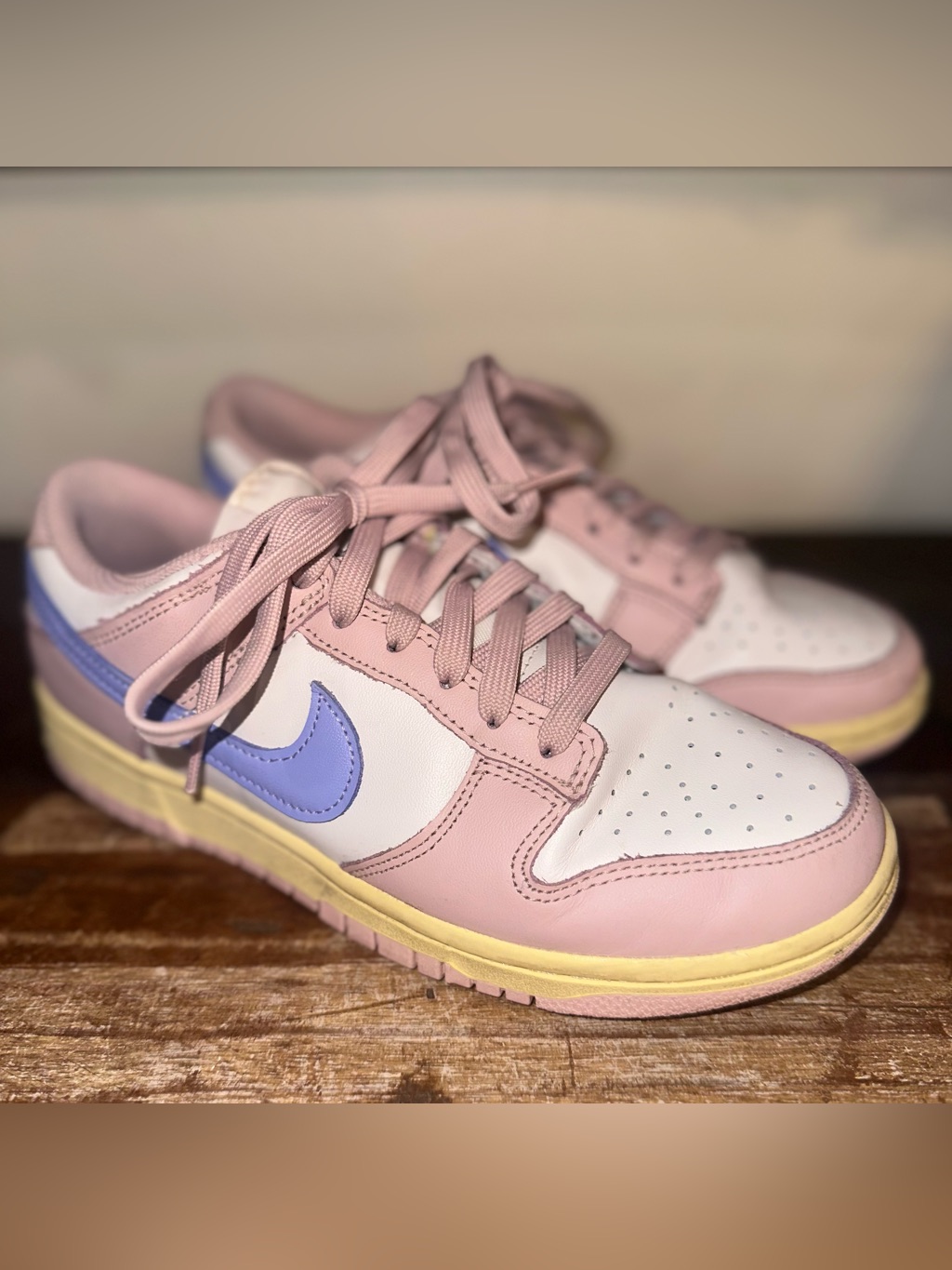 Nike Dunk Low Pink Oxford Womenâs 7.5